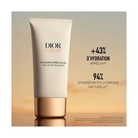 Baume hydratant rafraîchissant Dior Solar Le Baume Après